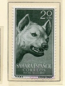 Spanish Sahara 1957 Early Issue Fine Mint Hinged 20c. NW-173605