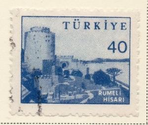 Turkey 1959-60 Early Issue Fine Used 40k. 093967