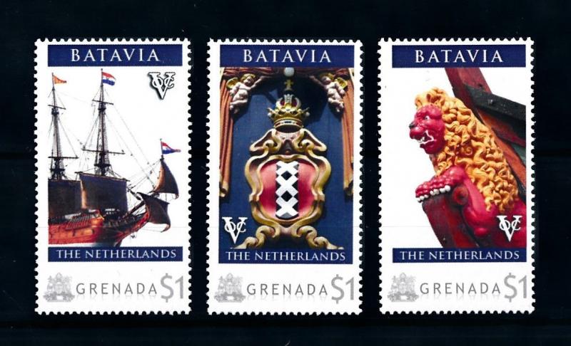 [90838] Grenada 2009 Ships Batavia VOC  MNH