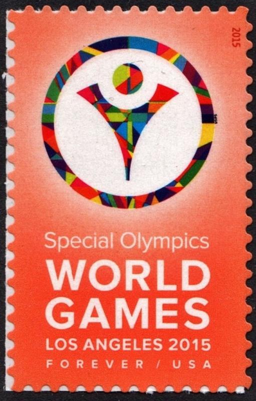 SC#4986 (49¢) Special Olympics World Games Single (2015) SA