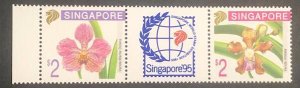 Singapore, Orchid 5th Series, set of 2 MNH stamps