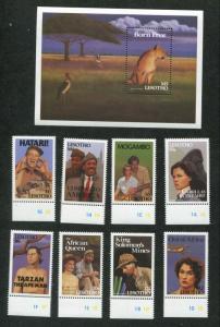 1991 Lesotho Postage Stamps #817-825 Mint Never Hinged VF Original Gum Set