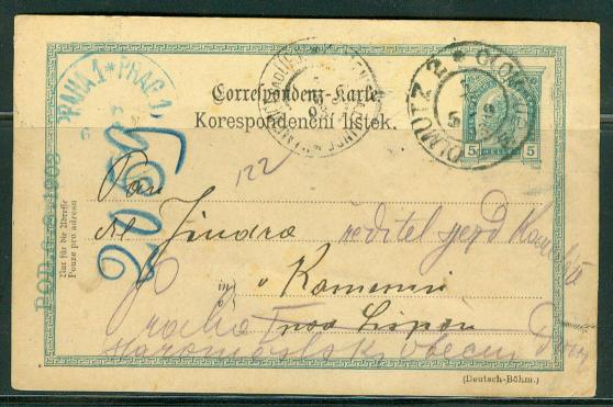 Austria H & G # 131, pse postal card, used, issued 1900