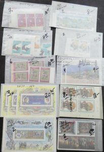 EDW1949SELL : LESOTHO Extensive collection of all VF MNH Cplt sets. Cat $1,254.