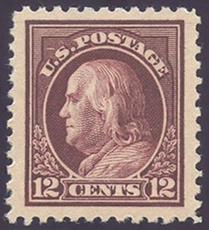 US Scott #512 Mint, XF(J), NH