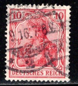 Germany Reich Scott # 83d, used, experts h/s, Mi # 86 IIc