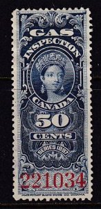 Canada (1887) Electricity & Gas Inspection, under Queen Victoria, used