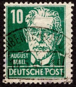 1948, Germany, 10pf, Used, Sc 10N32