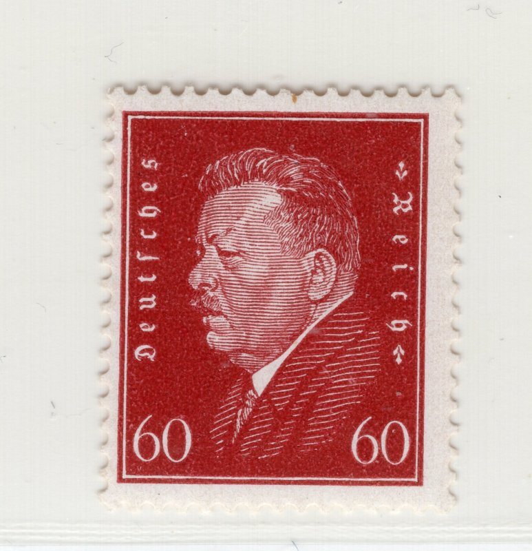GERMANY 1928 PRESIDENTS SET 60pf FRIEDRICH EBERT SCOTT 383 PERFECT MNH