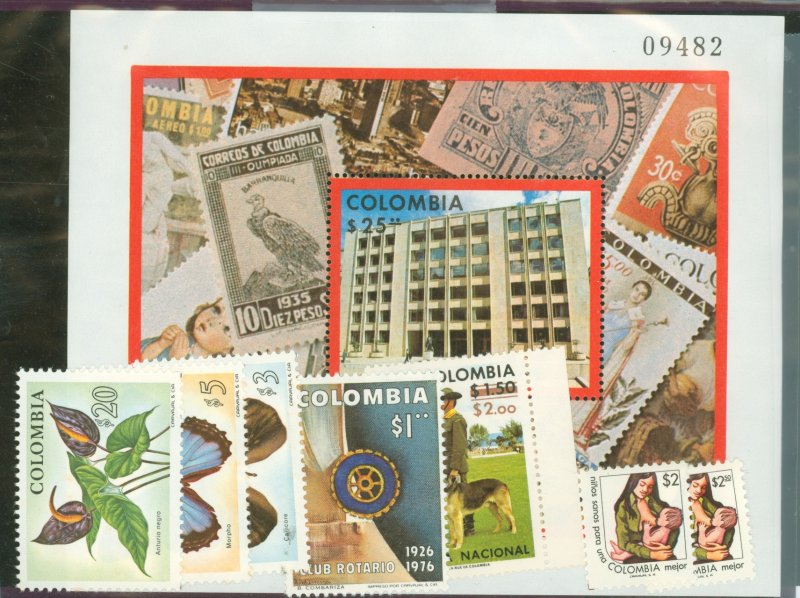 Colombia #842/857  Single