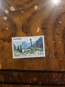 Stamps French Andorra Scott #149 nh