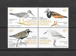 BIRDS - MARSHALL ISLANDS #225a  MNH