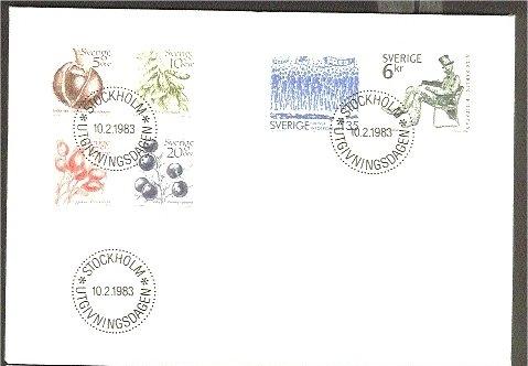 Sweden FDC 1219-1224 (Z061)