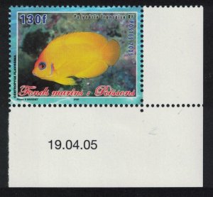 Fr. Polynesia Fish Centropyde flavissima 130f Corner 2005 MNH SG#1002 MI#947