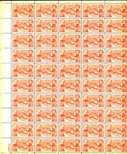 U.S. #964 MINT OG NH FULL SHEET OF STAMPS-PERF SEPS