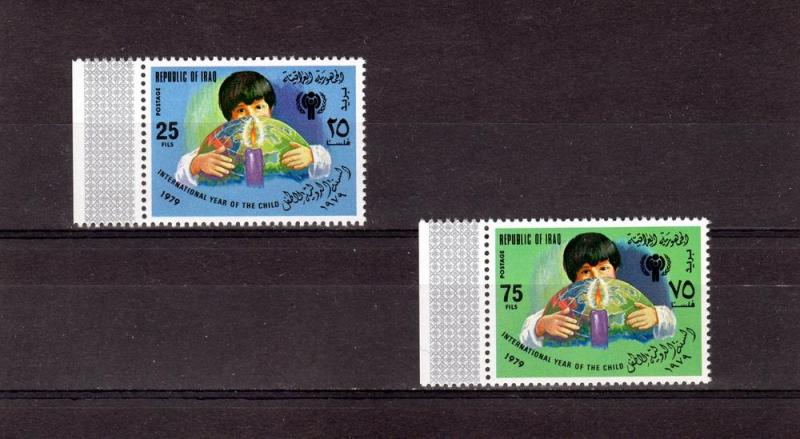 Iraq 1979 International Year of the Child Set(2)MNH Sc#928/9