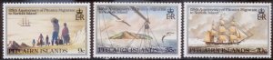 Pitcairn Islands 1981 SC# 203-5 MNH-OG E170