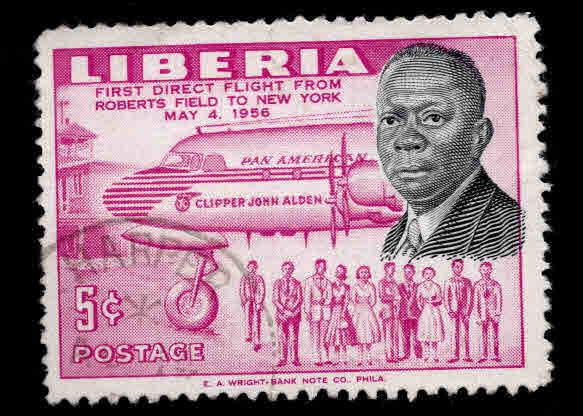 LIBERIA Scott 363 Used  stamp