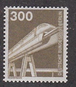 Germany - Berlin # 9N375B, Electric Railroad, Mint NH