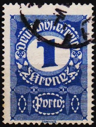 Austria.1920 1k S.G.D393 Fine Used