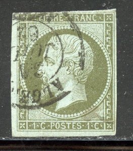 France #12, Used.