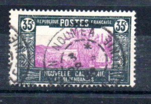 NEW CALEDONIA - 35 Cents - 1928 - NATIVE HOUSE - Used -