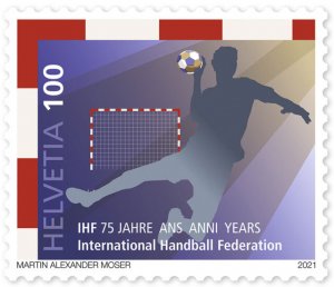 Scott #1803 Handball Federation MNH