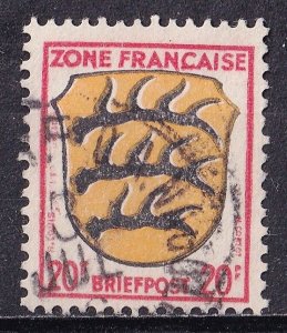 Allied occupation (French Zone)  Mi.#8