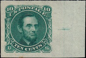 U.S. 116-E1k Green VFXF++ Mgn Sgl. GEM (72619) 