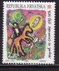 Croatia 1997 Great Europeans  Printing  VF/NH