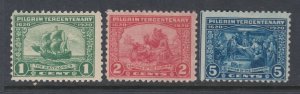 US #548 Pilgrims Set Complete (Mint Hinged) cv$44.25