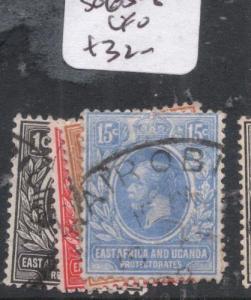 East Africa & Uganda SG 65-8 VFU (8dlj) 