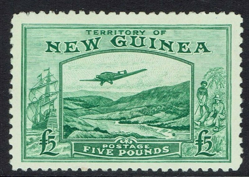 NEW GUINEA 1935 BULOLO AIRMAIL 5 POUNDS MNH **