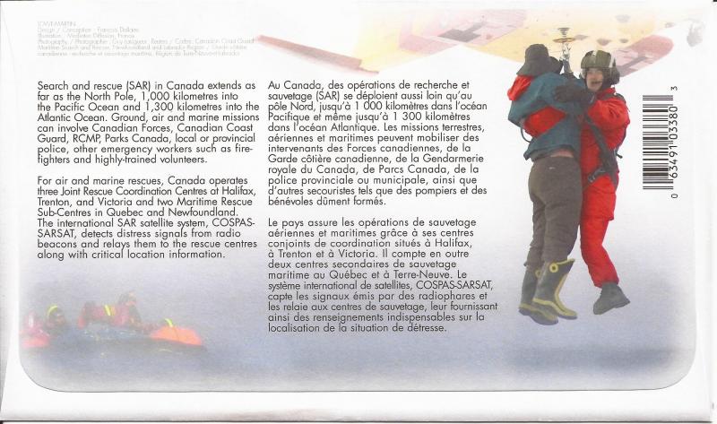 2005 Canada FDC Sc 2111i - Search and Rescue