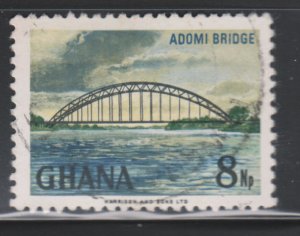 Ghana 293 Adomi Bridge, Volta River 1967