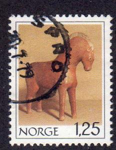 Norway 740 - Used - Torpo Toy Horse (1)