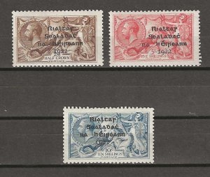 IRELAND 1922 SG 18/21 MNH