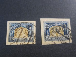 Estonia 1920 Sc B2,B4 FU