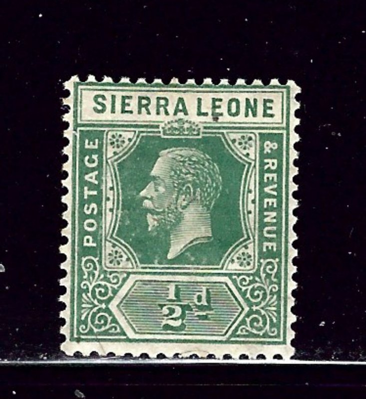 Sierra Leone 122 MH 1921 issue