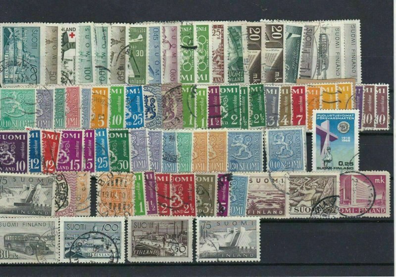 Finland. Mounted Mint + Used Stamps Ref: R7107