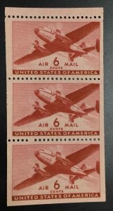 US STAMPS #C25a MINT OG NH LOT #99299