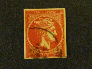 Greece #56a used rose c203 372