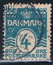 Denmark 60, 4o Numeral, used, F