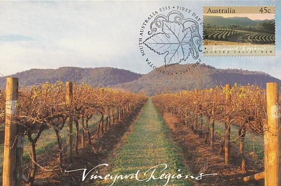 #1262-66 Australia Maxicards FDI- Vineyards