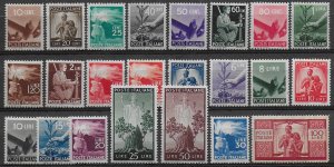 1945-48 Italia Democratica 23v. MNH Sass. n. 543/65