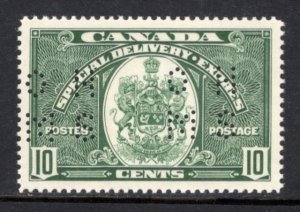 Canada O9-E7 Perfin VF MNH