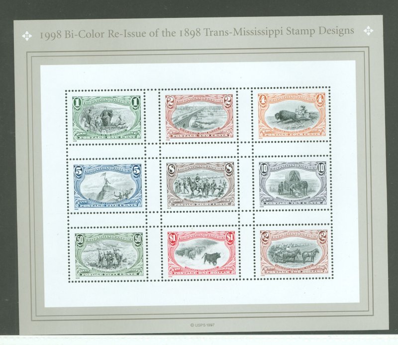 United States #3209  Souvenir Sheet