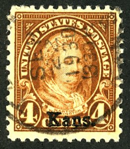 U.S. #662 USED