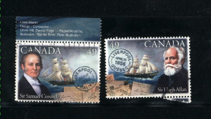 Canada #2041-42  -1  used VF 2004 PD