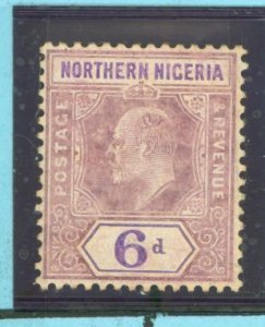 Northern Nigeria #24a Unused Single (King)